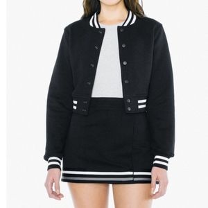Heavy Terry Cropped Club Jacket
